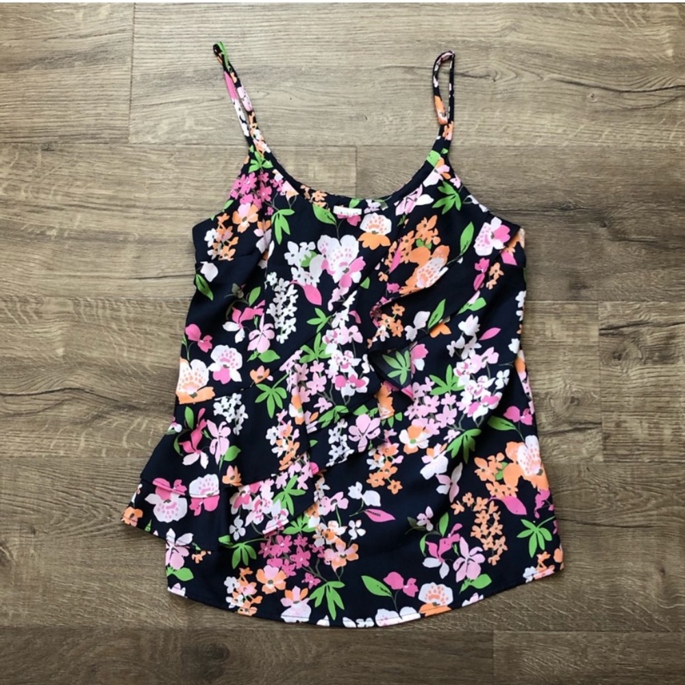 A New Day Floral Tank Top